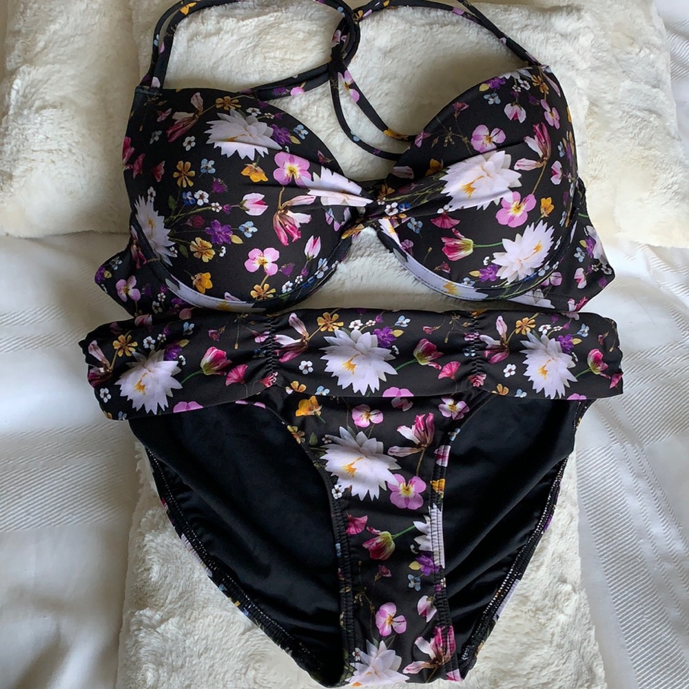 La Vie en Rose Bikini Top and Bottom